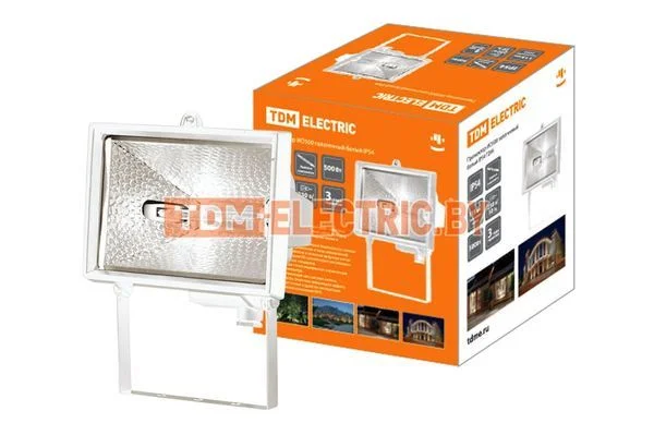 Прожектор ИО150 галогенный белый IP54 TDM SQ0301-0001