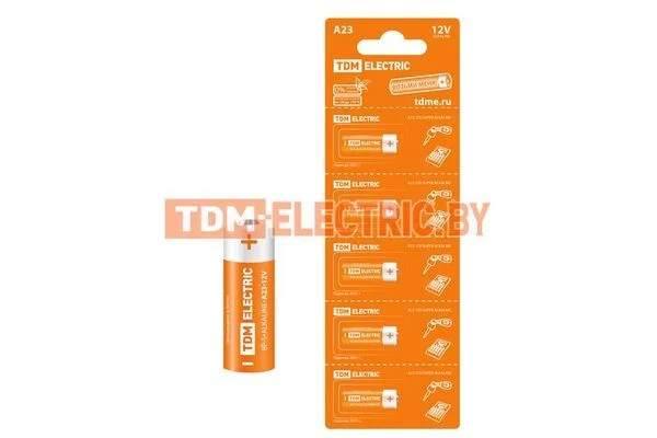 Элемент питания A23 Alkaline 12V BP-5 TDM SQ1702-0039