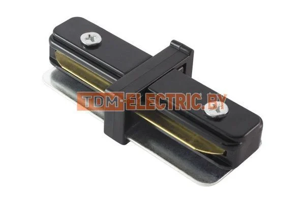 Коннектор I-образный для шинопровода TLC-01-BL-I, черный, TDM SQ0369-0320.