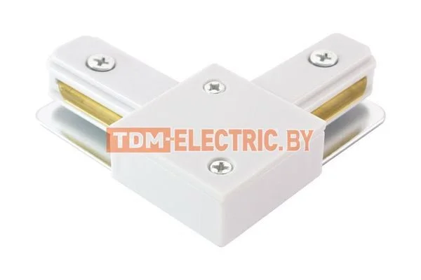 Коннектор L-образный для шинопровода TLC-01-WH-L, белый, TDM SQ0369-0323.