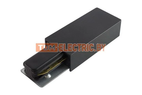 Коннектор питания для шинопровода TLC-01-BL-P, черный, TDM SQ0369-0330.