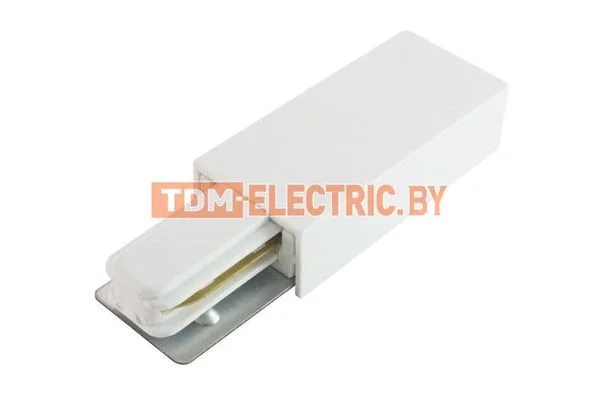 Коннектор питания для шинопровода TLC-01-WH-P, белый, TDM SQ0369-0331.