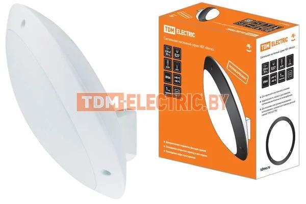 Светильник НБУ 05-60-006 «Мегас» белый IP64 TDM SQ0328-0305