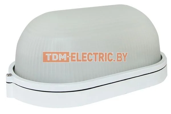 Светильник НПБ1201 белый/овал 100Вт IP54 TDM SQ0303-0028