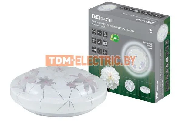Светильник светодиодный LED СПС 11 15Вт 4000К D35см, Астра TDM SQ0329-0161