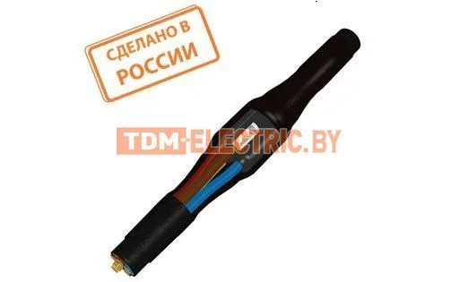 Муфты кабельные, термоусаживаемые, соединительные для кабеля с пластмассовой изоляцией (ПВХ, СПЭ) на напряжение 1 кВ ПСт1